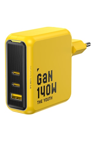 Aohi Youth 3 Portlu Şarj Adaptörü,140w Şarj Cihazı, Gan+ 100w
