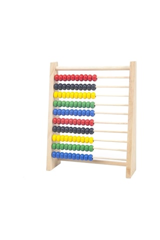 Hesaplama Boncuk Sayma Çocuk Ahşap Abaküs Mantıksal Düşünme Becerileri Aracı Çocuk Okul Öncesi Eğitici Oyuncak Hesaplama Standıyeşil