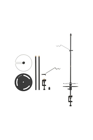 Padalink Kamp Aydınlatma Sehpası - Ayarlanabilir Alüminyum Katlanır Masa Ve Zemin Tipi Çok Renkli