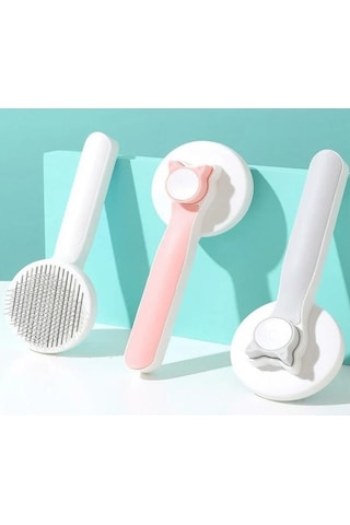 Key Pet Comb Kulaklı Lüx Basmalı Evcil Hayvan Tarağı 4320240000101