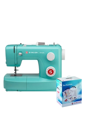 Singer Simple 3223g Dikiş Makinesi + Hc-22 Dikişe Başlangıç Paketi Mavi