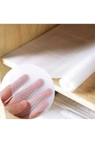 Sermat Sılver Eva Shelf Liner Şeffaf Kaydırmaz Raf Dolap Ve Çekmece Örtüsü 45 Cm X 10 Metre Royaleks-rf50 A