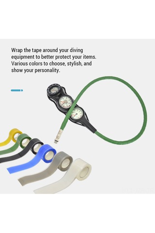 Geeroyoo Kayak Ve Kanolar İçin Kaymaz Silikon Tutma Bandı - Yeşil Renk, Otomatik Yapışkanlı