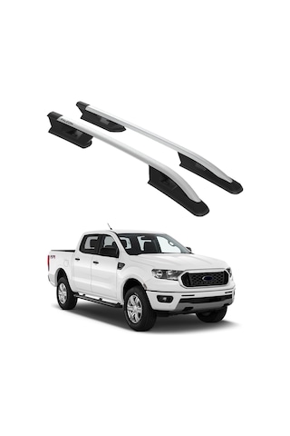 Ford Ranger T6 2011-2022 Turtle Falcon Tavan Çıtası Gri