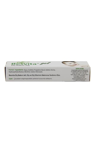 Besvita Diş Bakım Jeli 2 X 25 ML