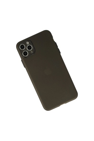 Newface Apple iPhone Uyumlu, 11 Pro Max Kılıf Puma Silikon - Gri