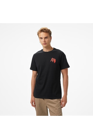 Converse Skeleton Party Erkek Siyah T-shirt10027726