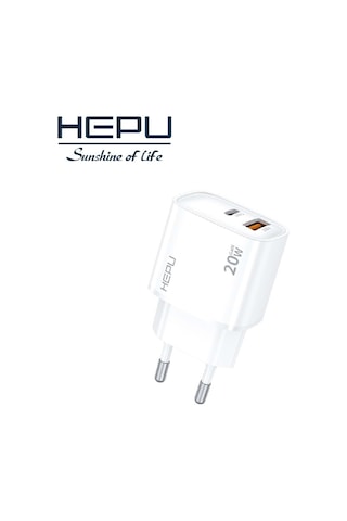Hepu Hp-c29 20w Gan Hızlı Şarj Adaptörü Type-c Kablo Dahildir