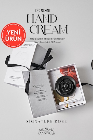 Parfümlü Nemlendirici El Kremi Muzıgae Mansıon De Rose Hand Cream 001 Signature Rose