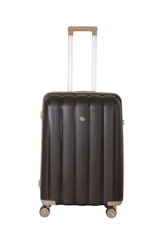 Mçs Polipropilen Valiz V305 65 Cm S18y10003365 11161 Acı Kahve/şampanya