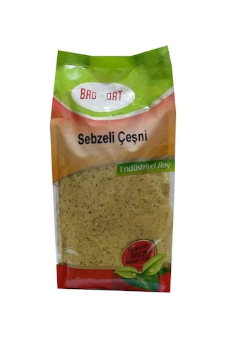 Bağdat Endüstriyel Boy Sebzeli Çeşni 1 KG
