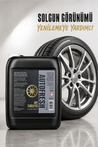 Jant Temizleyici Oto Araç Jant Temizleyici 5 Lt Kostiksiz Formül