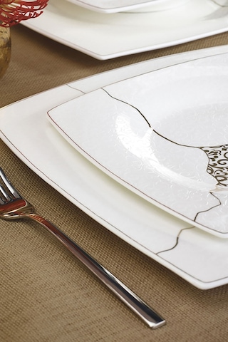 Karaca Fine Pearl Era 62 Parça 12 Kişilik Yemek Takımı