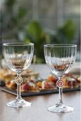 Paşabahçe Ayaklı Su Bardağı 440303 2li Amore 270cc Şeffaf