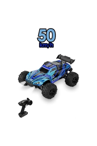 1:16 Ölçek 4x4 50 Km Hız Yapan Metal İç Aksam Rc Araba 2.4ghz Şarjlı Uzaktan Kumandalı Araba Karışık