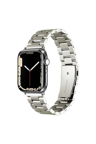 Apple Uyumlu Watch 44mm Zore Krd-93 Metal Kordon Caselab