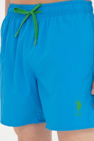 U.s. Polo Assn. Erkek Saks Deniz Şortu 50282927-vr045 Sax