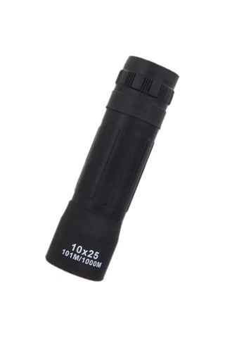 Binoküler Yüksek Güç 10x25 Monoküler Teleskop, Bak4 Lens İle Kompakt