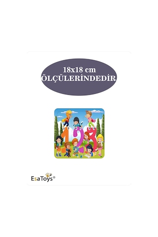 Ahşap Çocuk Puzzle 9 Parça-55