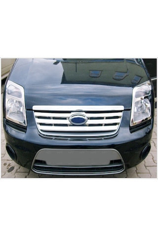 Ford Connect Krom Ön Panjur+Kaput Çıtası 2 Prç. 2009-2014 P. Çelik Uyumlu