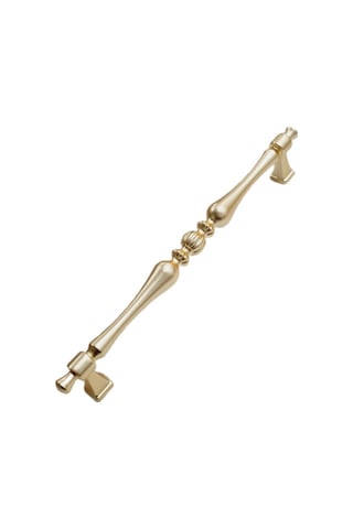 Vezir Model Mat Altın 160 Mm Metal Kulp 5 Adet Modern Ve Zarif Dolap & Çekmece Kolu Altın