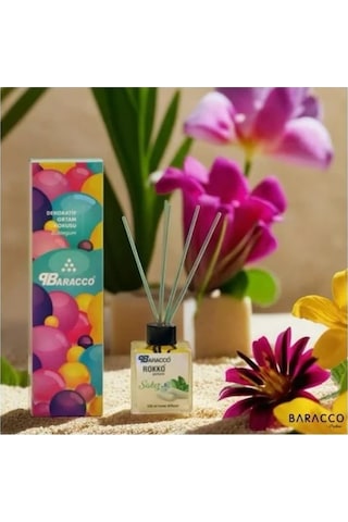 Reed Diffuser Sakız Esanslı Çubuklu Oda Kokusu, Uzun Süre Kalıcı