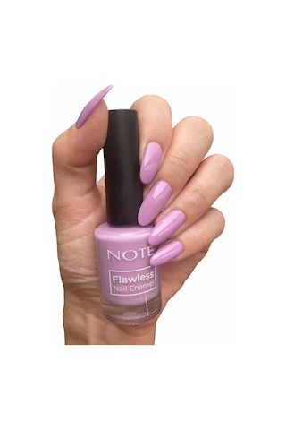 Note Cosmetics Nail Flawless Oje 12 Optimistic - Mor