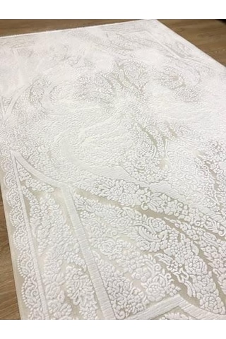 İpek Halı Sardes 6137 A Krem Klasik Salon Halısı