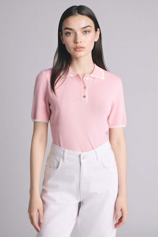 Defacto Fıtted Polo Yaka Kazak C1498ax26sppn475 Pembe-pn475
