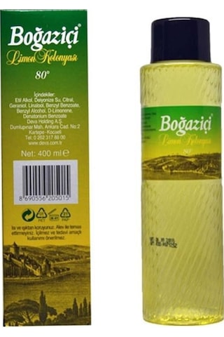 Boğaziçi Limon Kolonyası 400 ml Plastik Şişe