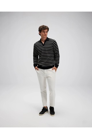 Ellesse Erkek Polo Sweatshirt Em594-bk Siyah