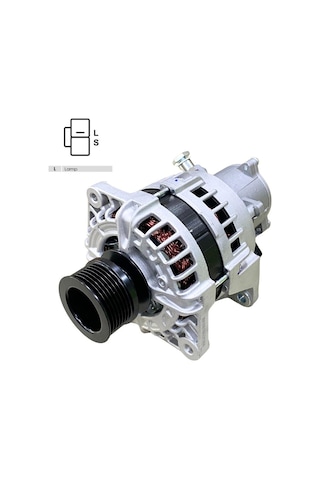 24v Alternatör Dinamo 80 A Seg Tipi Tek Fiş L Vakumlu Isuzu Npr 75/nqr 90 Euro 6 4he1 4hf1