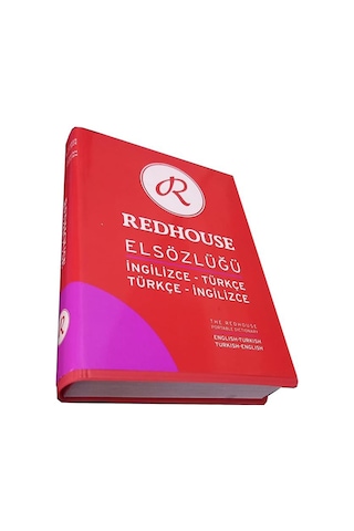 Redhouse İngilizce Türkçe El Sözlüğü Mor 544 Sayfa 1 Adet 30.000 Kelime Hazneli Red House İngilizce Sözlük El Boy Cep