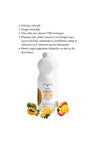 Family Fresh 2in1 Tüm Saçlara Özel Nemlendirici Şampuan 750ml