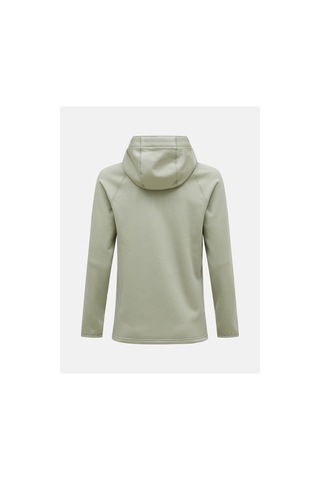 Peak Performance M Chill Light Zip Hood Fleece Lımıt Green G77250130-30179-3889 Yeşil