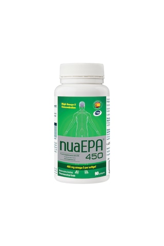 Nua Epa 450 Omega-3 İçeren Gıda Takviyesi 90 Kapsül