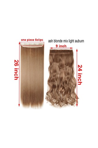 Kıvırcık Klipsli Saç Tokası Perde Beş Saç Tokası Stil 8 Stil 8 Stil 8 Çok Renkli