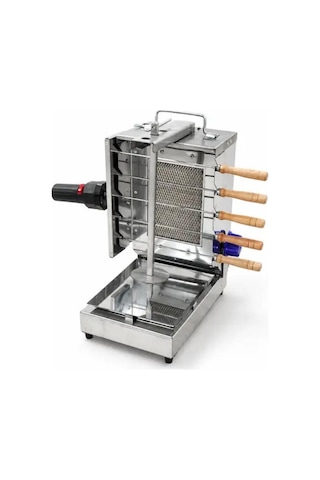 Mini Döner Ve Şiş Ocağı - Pilli Versiyon - Orcamp Sb-645 Açık Kahverengi