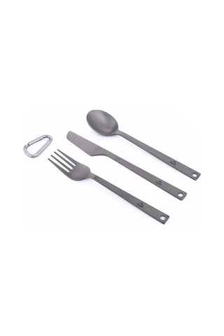 Neevoyu Wıdesea Katlanır Kamp Çatal Kaşık Seti - 3 Parça Hafif Ve Dayanıklı Çok Renkli