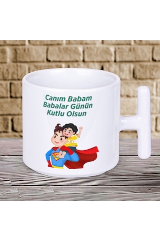Baba Kahvesini Buradan İçmeli En Anlamlı Babalar Günü Hediyesi T Kupa Bardak