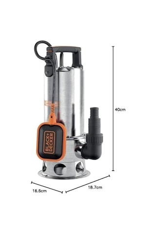 Black & Decker Bxup1100xde Kirli Su Dalgıç Pompa 1100 W