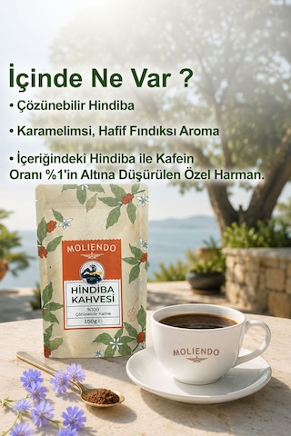 Moliendo Hindiba Kahvesi Granül 4'lü
