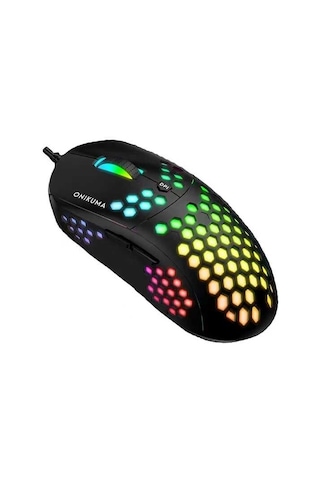 Kilifone - Oyuncu Mouse Onikuma Cw903 Rgb Oyuncu Mouse - Siyah - T17474
