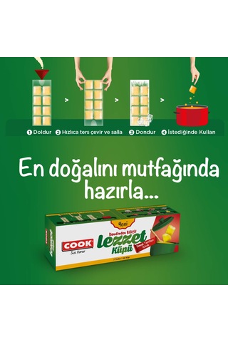 Cook Kendinden Kilitli Lezzet Küpü 3'lü Paket