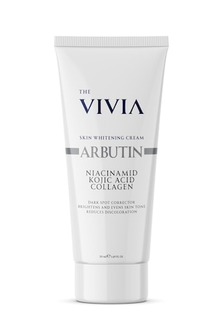 The Vivia Arbutin Cilt Beyazlatıcı ve Aydınlatıcı Leke Kremi 50 ML
