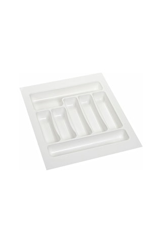 Çekmece İçi Kaşıklık 42 x 49 Cm Mutfak Çekmece Düzenleyici Beyaz