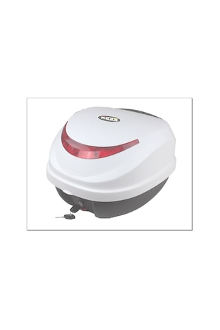 Rexx Motosiklet Arka Çanta 32lt Beyaz Topcase R-çnt 032b