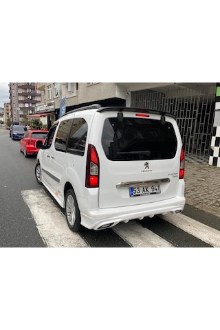 Peugeot Partner Tepee 2009-2018 Siyah Spoiler