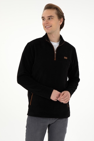 U.s. Polo Assn. Erkek Siyah Sweatshirt 50290609-vr046 Siyah