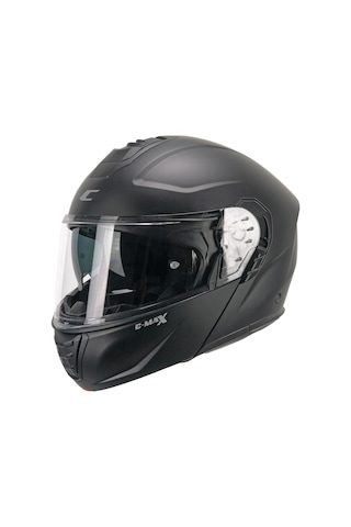 Cgm 569a C-max Mono Çene Açılır Kask Siyah-l